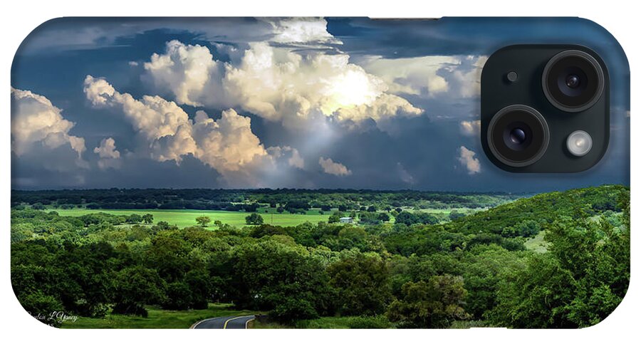 Storm Clouds iPhone Case featuring the photograph Storm Cloud Horizon by G Lamar Yancy