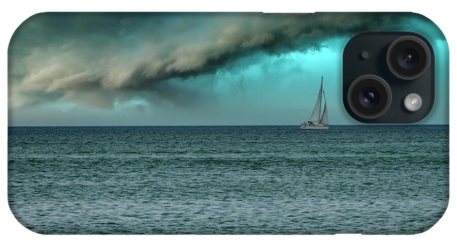 Storm iPhone Case featuring the photograph Storm is coming by Carolyn D'Alessandro