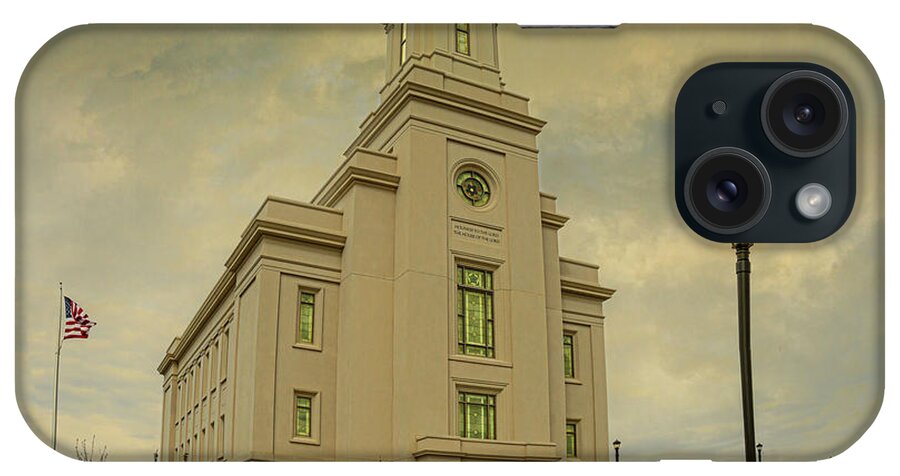 Cedar City Temple iPhone Case featuring the photograph Storms Pass by David Simpson