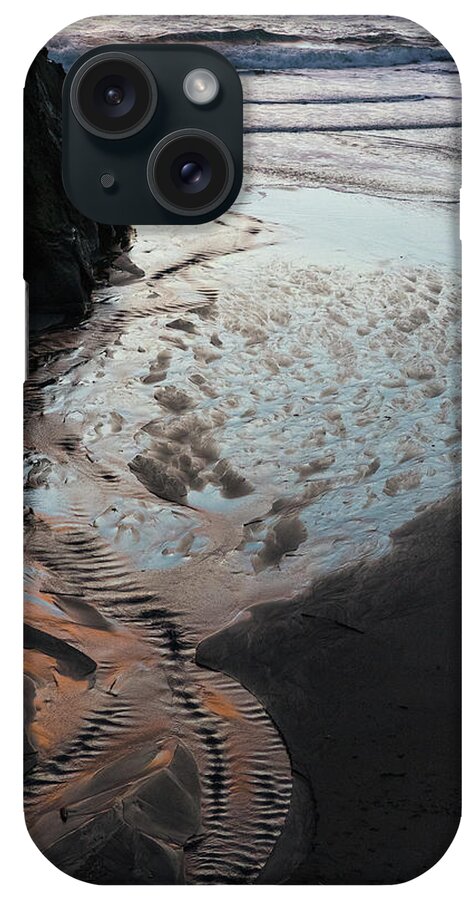 Background iPhone Case featuring the photograph Stream To Ocean by Mike Fusaro