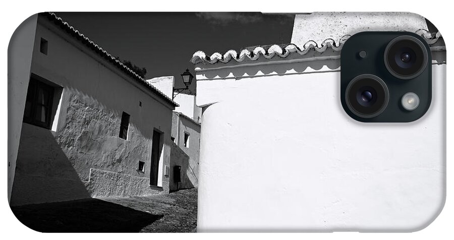 Alentejo iPhone Case featuring the photograph Streets of a medieval castle. Alentejo by Angelo DeVal