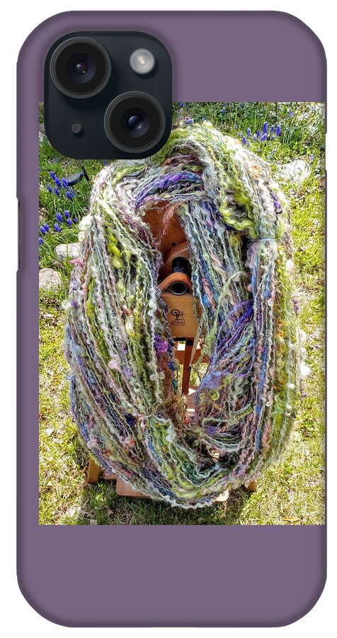 Textured Yarn iPhone Case featuring the photograph Summer Forest Textured Yarn 1 by Charles and Melisa Morrison