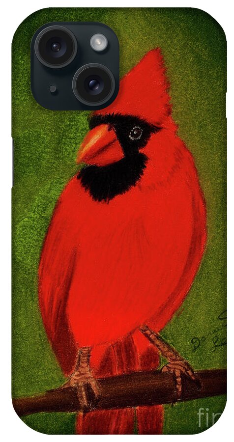 Dorothy Lee Art iPhone Case featuring the painting Summer Greeting From Mr Chip by Dorothy Lee