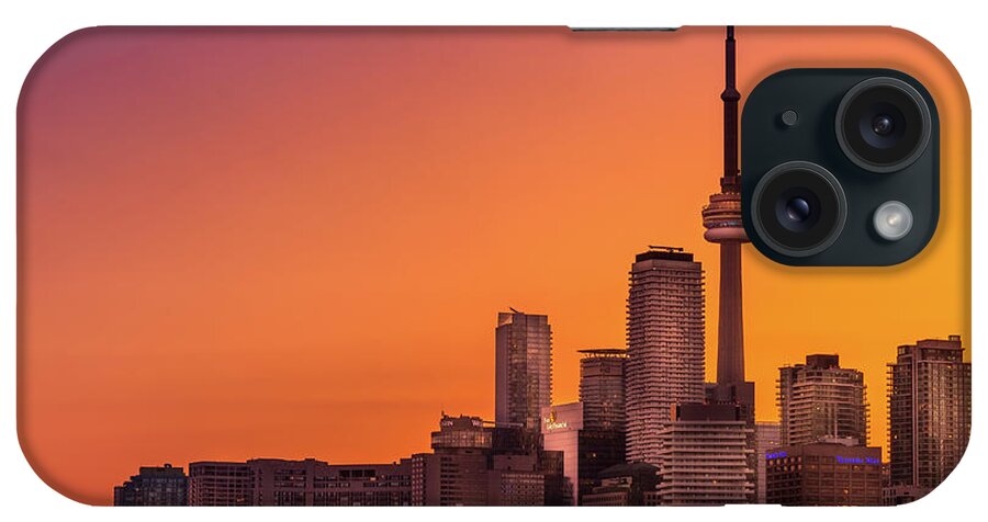 Cn Tower iPhone Case featuring the photograph Summer in the City by Dee Potter