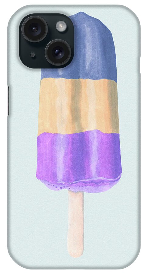 Ice Cream iPhone Case featuring the painting Summer Lovin' Ice Cream II by Ink Well