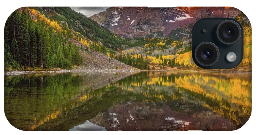 Mountains iPhone Case featuring the photograph Sunkissed Peaks by Darren White