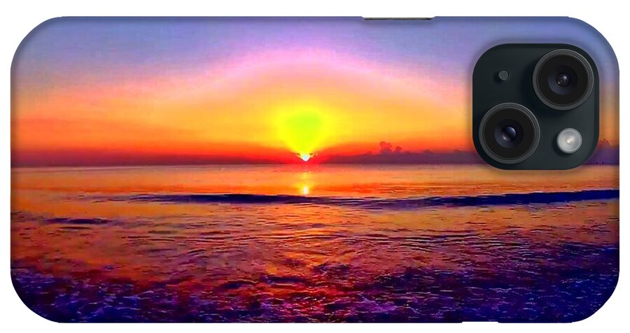 Sunrise iPhone Case featuring the photograph Sunrise Beach 35 by Rip Read
