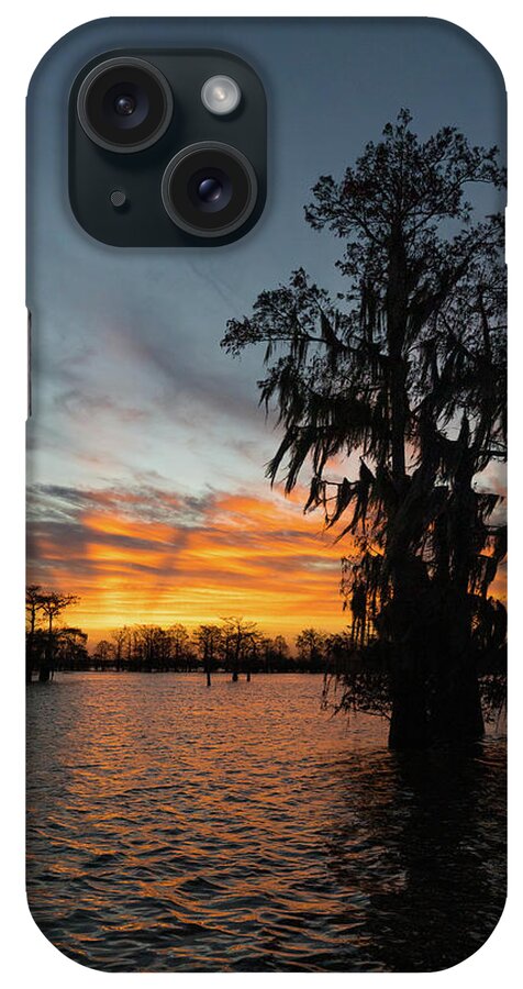 Sunrise iPhone Case featuring the photograph Sunrise in the Swamp 2 by Tim Stanley