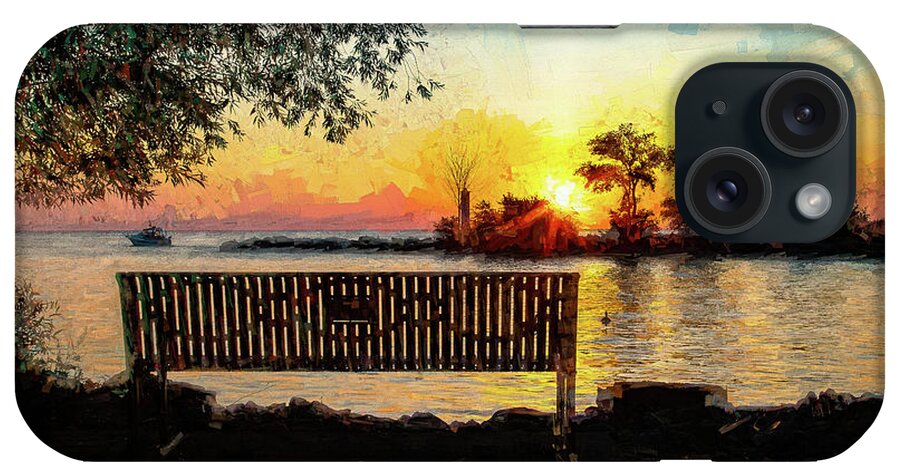 Dawn iPhone Case featuring the photograph Sunrise on Grimsby by Marilyn Cornwell