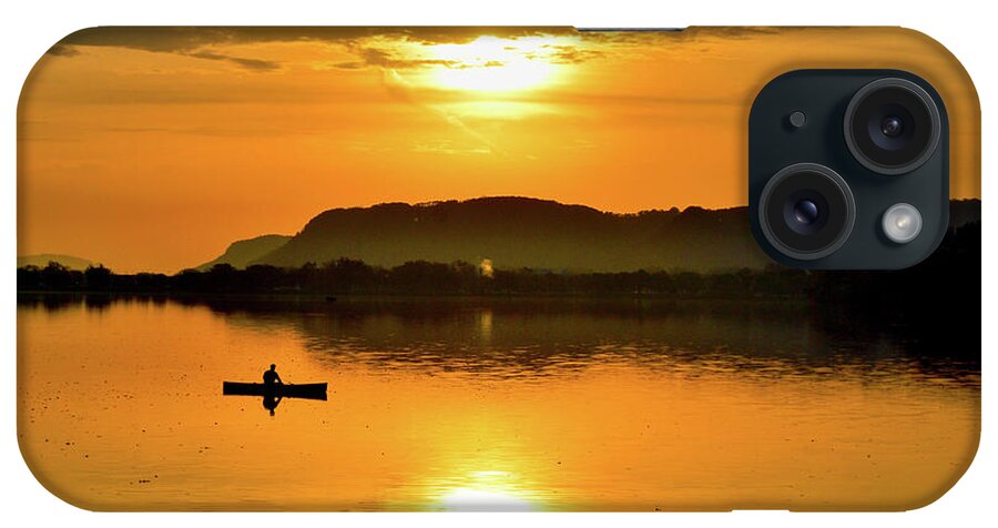 Sunrise iPhone Case featuring the photograph Sunrise Reflection by Susie Loechler