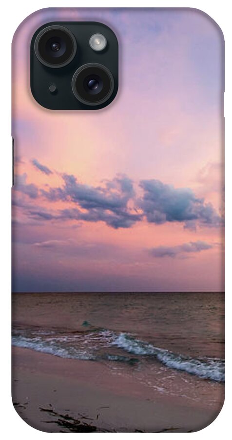 Sun iPhone Case featuring the photograph Sunset Afterglow on the Beach by Beachtown Views