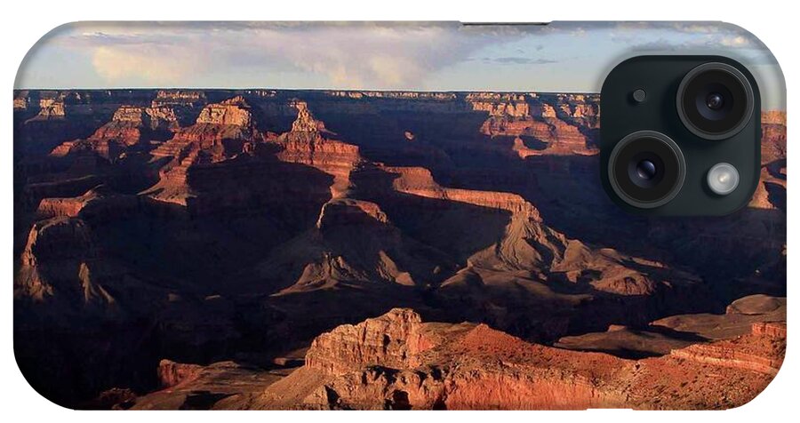 Grand Canyon Sunset iPhone Case featuring the photograph Sunset at the Grand Canyon by Karen Ruhl