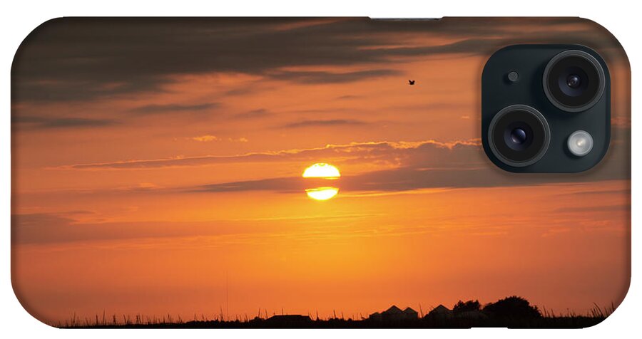 Nebraskasc iPhone Case featuring the photograph Sunset before the Storm...001 by NebraskaSC