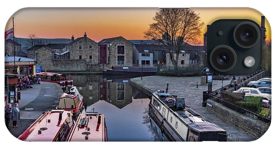 England iPhone Case featuring the photograph Sunset In Skipton by Tom Holmes Photography