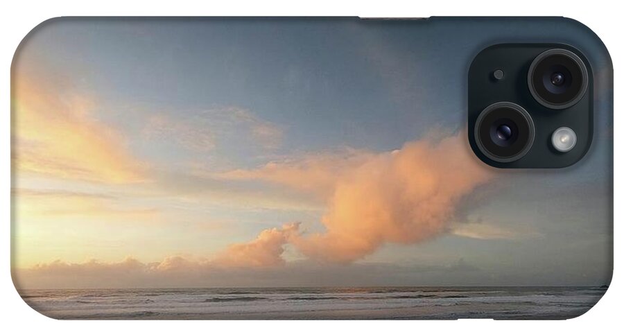 Lincoln City iPhone Case featuring the photograph Sunset Lincoln City Oregon by John Parulis