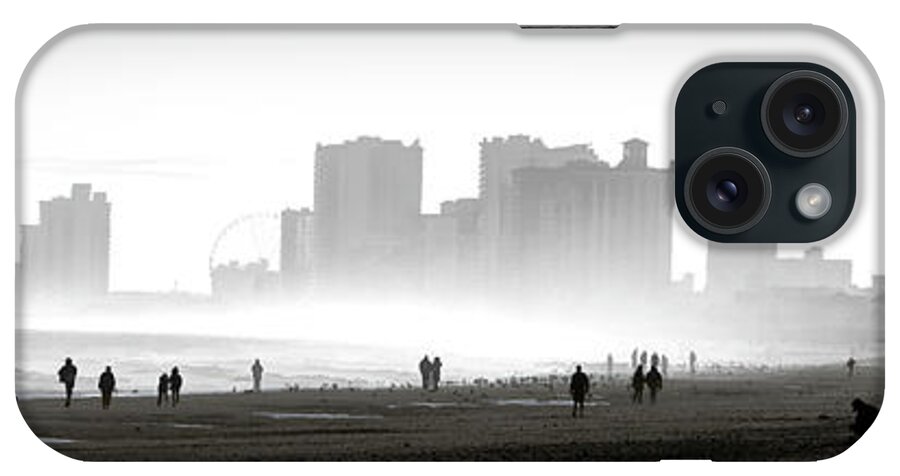 Sunset iPhone Case featuring the photograph Sunset on Myrtle Beach by Allen Carroll