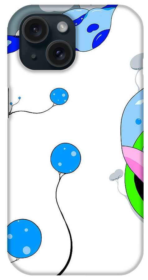 Bubbles iPhone Case featuring the digital art Super Fizz by Craig Tilley