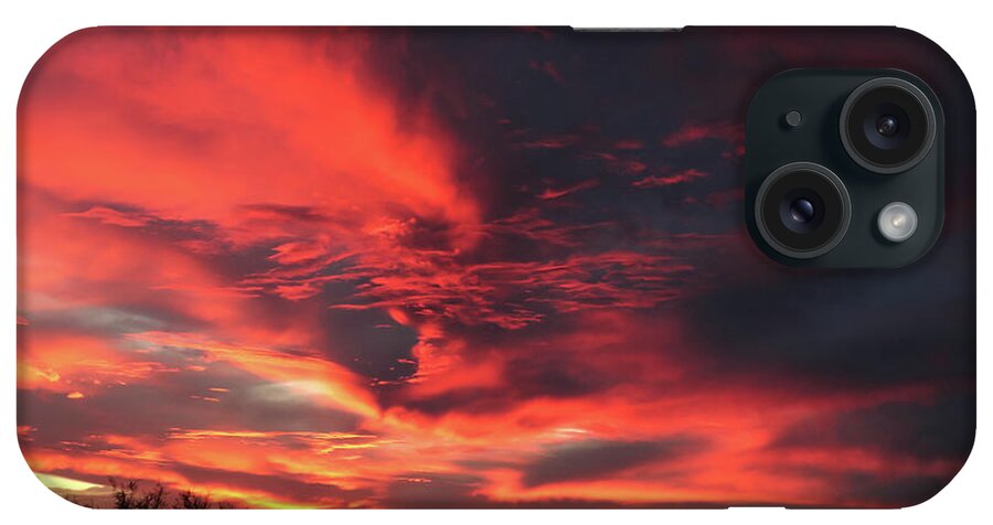 2020 iPhone Case featuring the photograph Superstition Sunset by Dawn Richards