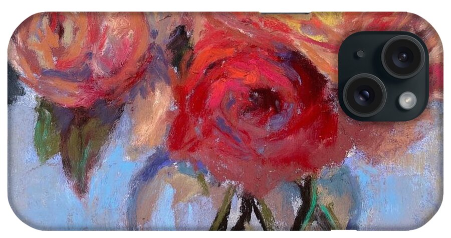 Roses iPhone Case featuring the painting Sweet Roses by Susan Jenkins