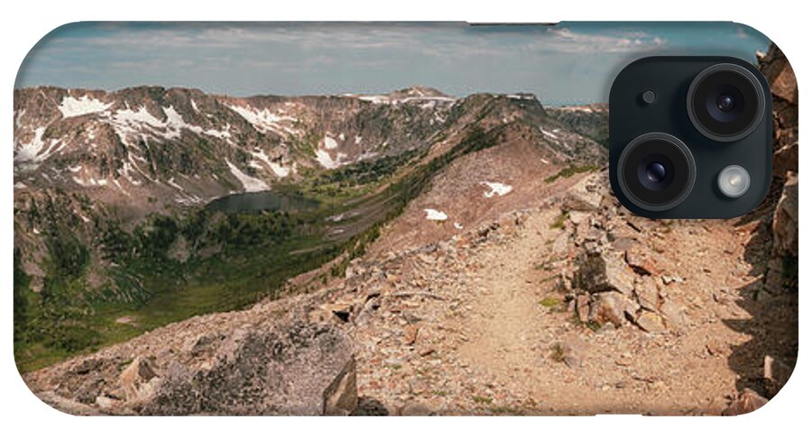 Paintbrush Pass iPhone Case featuring the photograph Switching Back to Cascade Canyon by Kelly VanDellen
