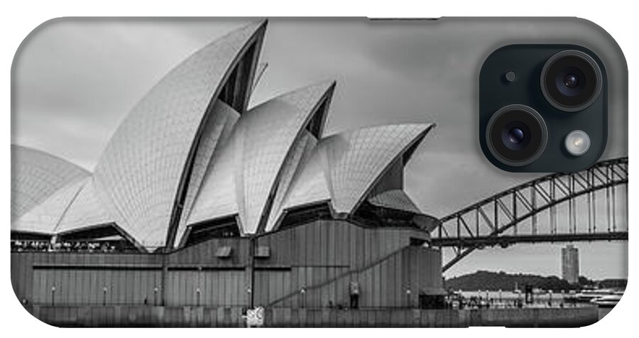  iPhone Case featuring the photograph Sydney opera house and bridge by Fred DeSousa