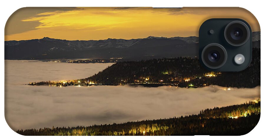 Lake iPhone Case featuring the photograph Tahoe Inversion by Martin Gollery