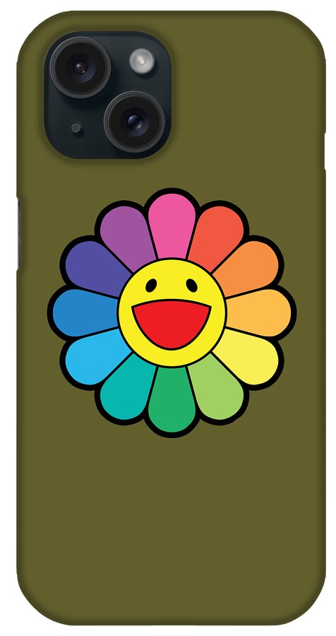 Takashi Murakami AirPods Case  Flower phone case, Murakami flower, Rainbow  flowers
