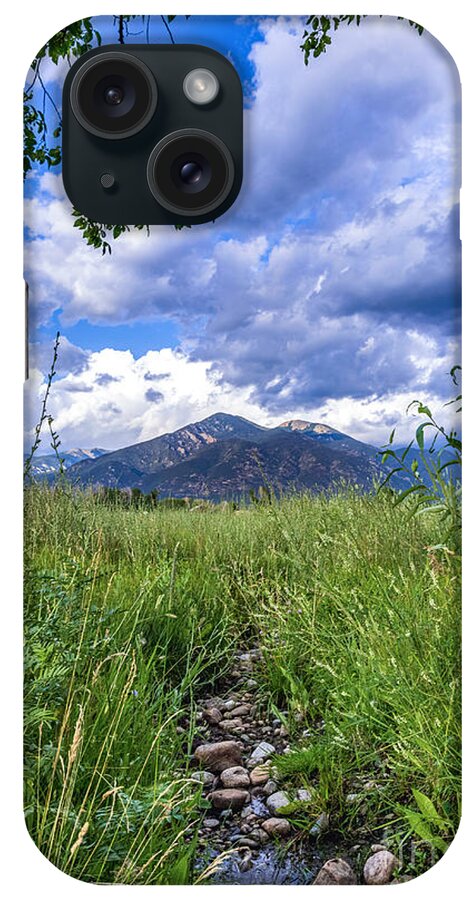 Taos iPhone Case featuring the photograph Taos Mountain Stream by Elijah Rael