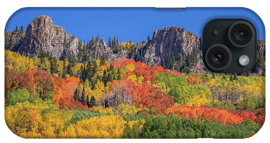 Colorado iPhone Case featuring the photograph Technicolor Mountain by Jack Clutter
