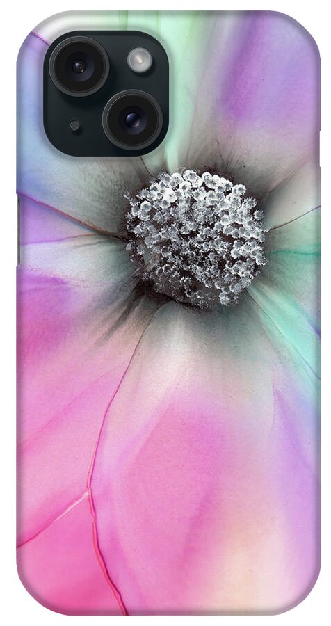 Flower iPhone Case featuring the painting Tender by Kimberly Deene Langlois