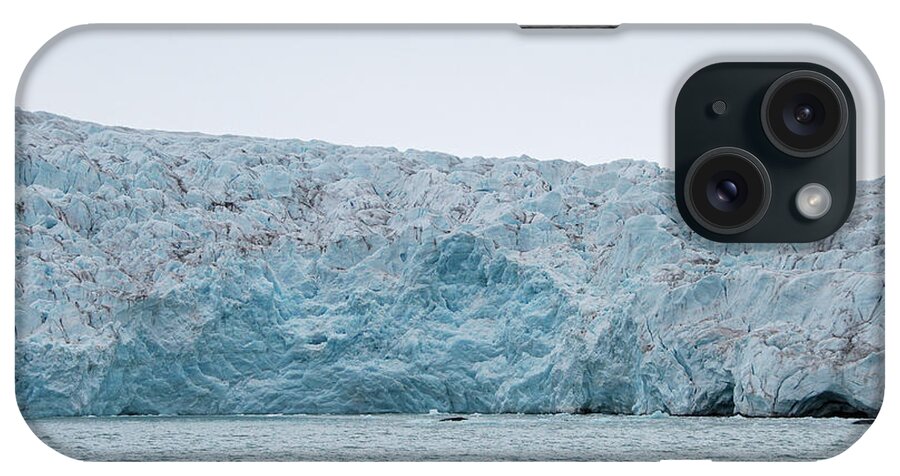 Norway iPhone Case featuring the photograph Terminal Face of Nordenskiold Glacier of Svalbard #4 by Nancy Gleason