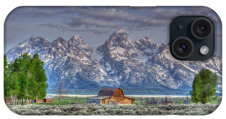 Moulton iPhone Case featuring the photograph Teton Spring by David Armstrong