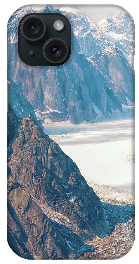 Denali iPhone Case featuring the photograph The Alaska Range by Kent Miller