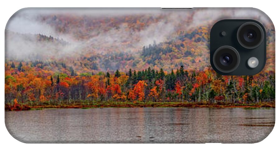 Fog iPhone 15 Case featuring the photograph The Basin in Fog by Jeff Folger