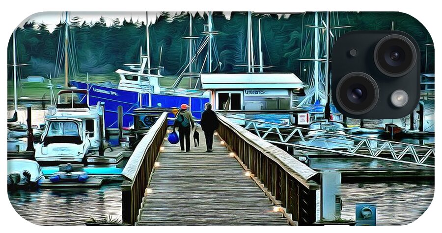 Boating iPhone Case featuring the photograph Boating Life on Lopez Island by Sea Change Vibes