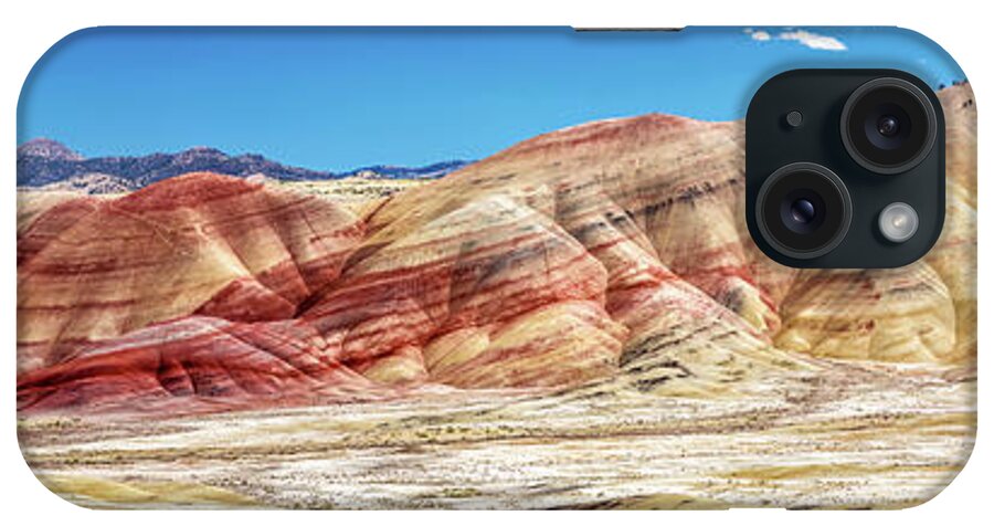Painted Hills iPhone Case featuring the photograph The colourful Painted Hills by Pierre Leclerc Photography