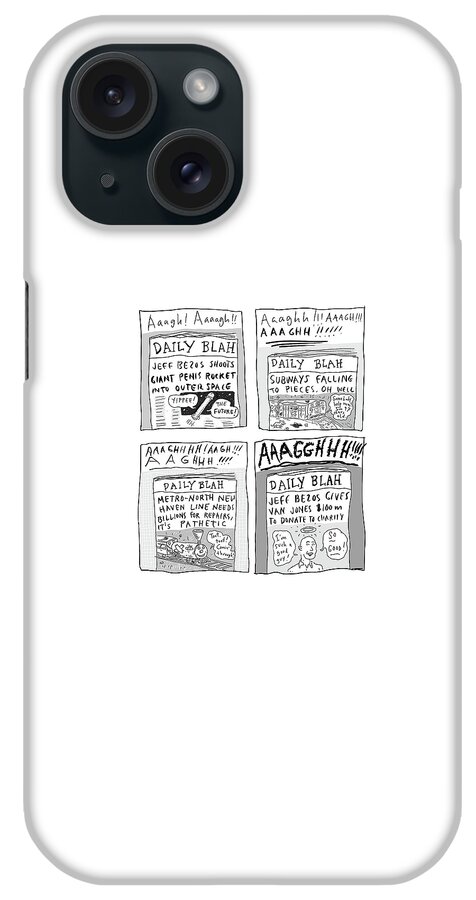 The Daily Blah iPhone Case