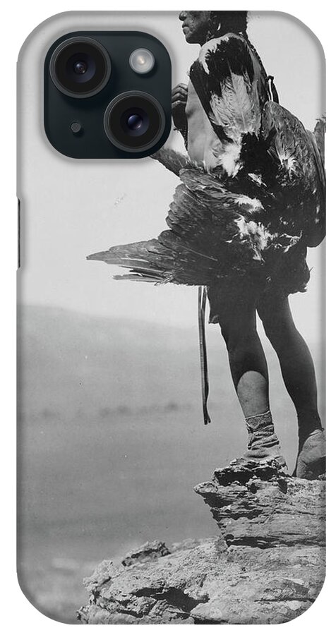 Photography iPhone Case featuring the photograph The eagle catcher by Edward Curtis