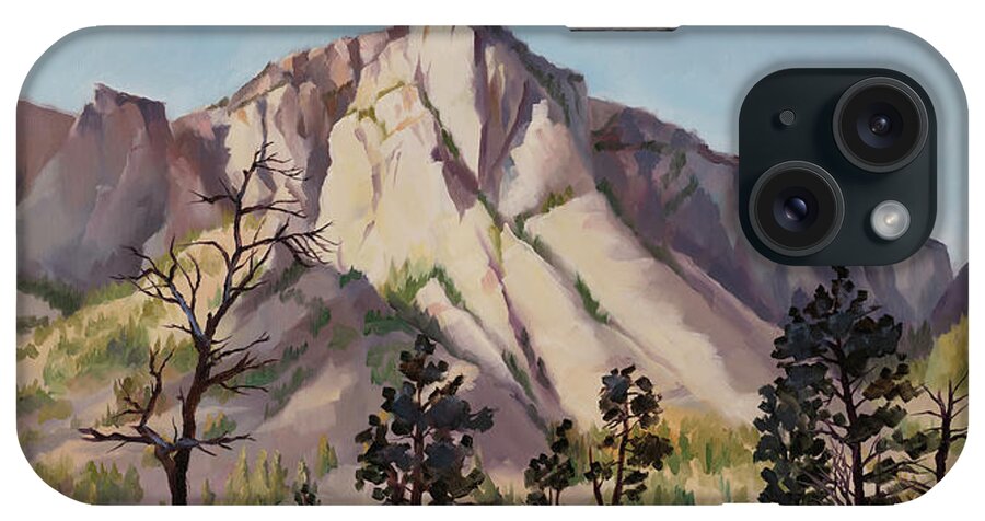 Southwest iPhone Case featuring the painting The East Rim by Jordan Henderson