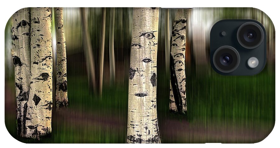 Aspen iPhone Case featuring the photograph The Eyes of Aspen are Upon Us by Wayne King