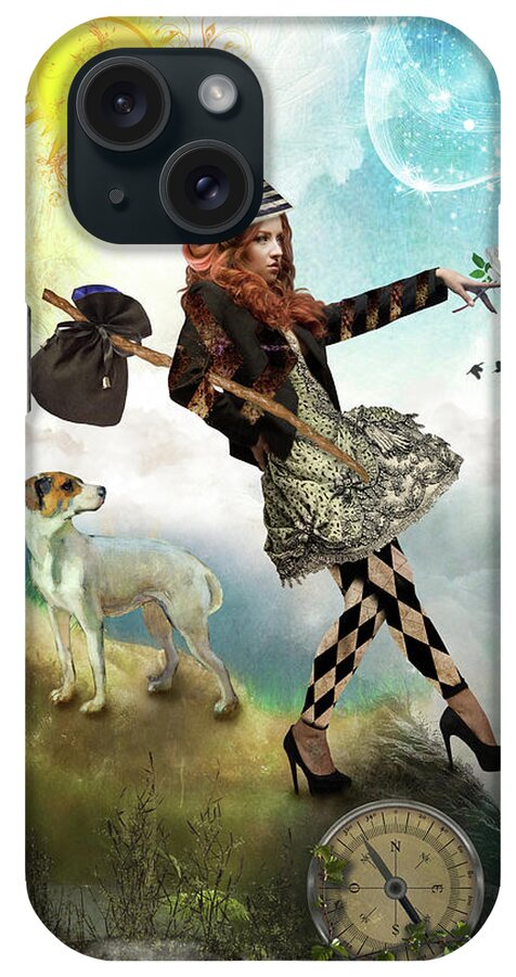 Tarot iPhone Case featuring the photograph The Fool by Diana Haronis