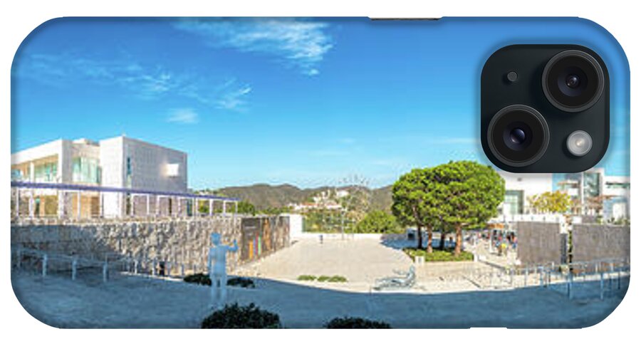 Brentwood iPhone Case featuring the photograph The Getty Center in Los Angeles by David Levin