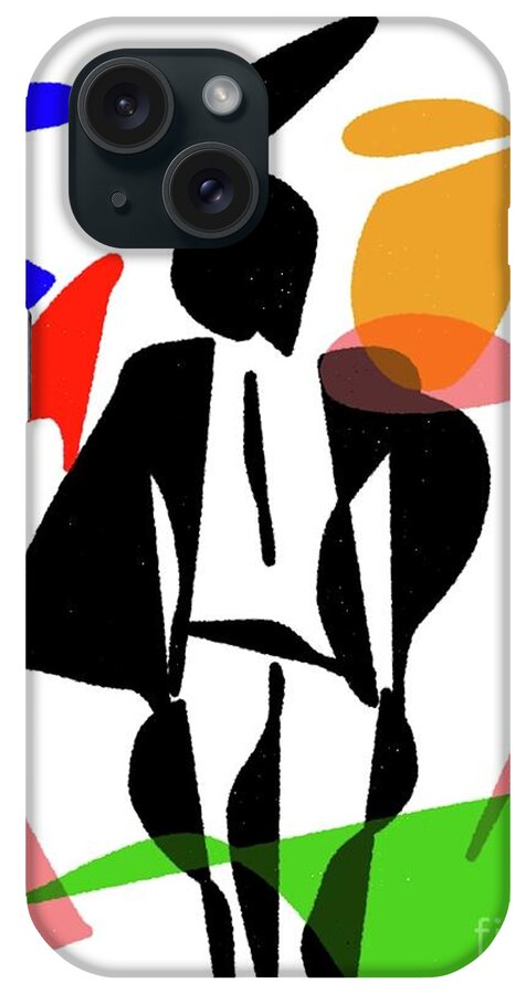  iPhone Case featuring the painting The Graduate by Oriel Ceballos