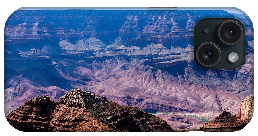 The Grand Canyon Arizona iPhone Case featuring the digital art The Grand Canyon Arizona by Tammy Keyes