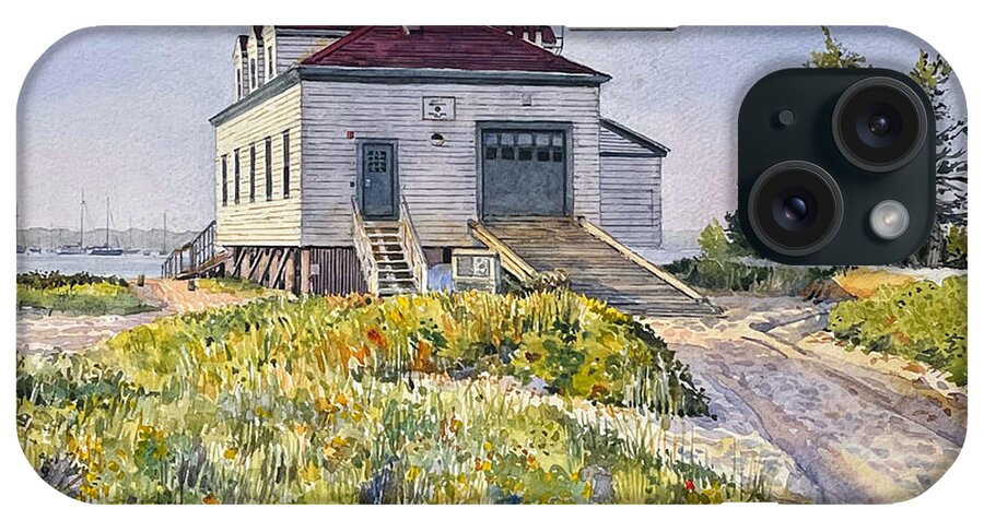 Nantucket iPhone Case featuring the painting The Hatchery, Nantucket by Tyler Ryder