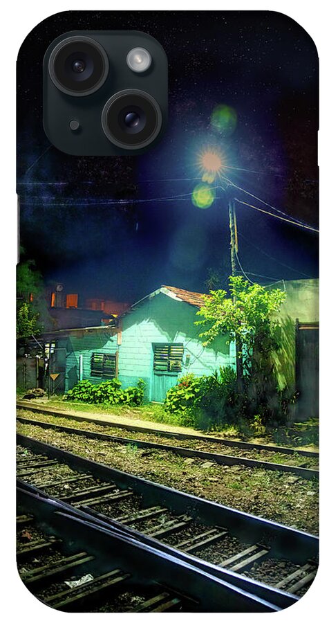 Camaguey iPhone Case featuring the photograph The house along the railroad by Micah Offman