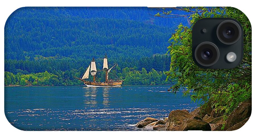 Oregon iPhone Case featuring the photograph The Lady Washington by Steve Warnstaff