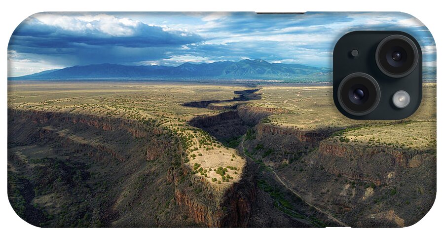 Taos iPhone Case featuring the photograph The Land before Time by Elijah Rael