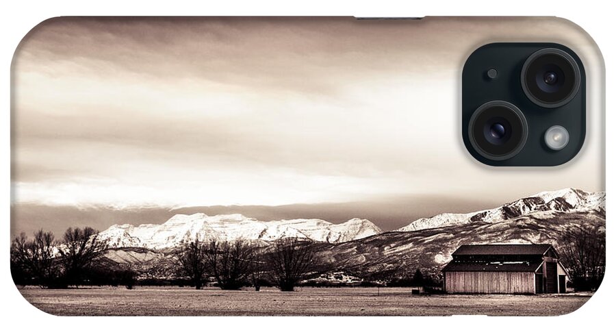 Utah iPhone Case featuring the photograph The Last Ranches of the Heber Valley 1 by Mark Gomez