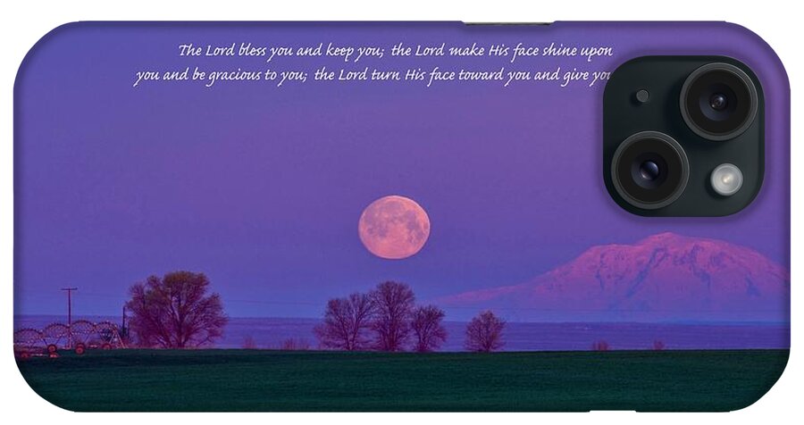 The Lord Bless You iPhone Case featuring the photograph The Lord Bless You by Lynn Hopwood